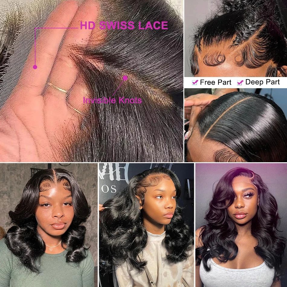 200% Density Loose Wave 13x4 F - Lace Front Wigs ulasan dan harga