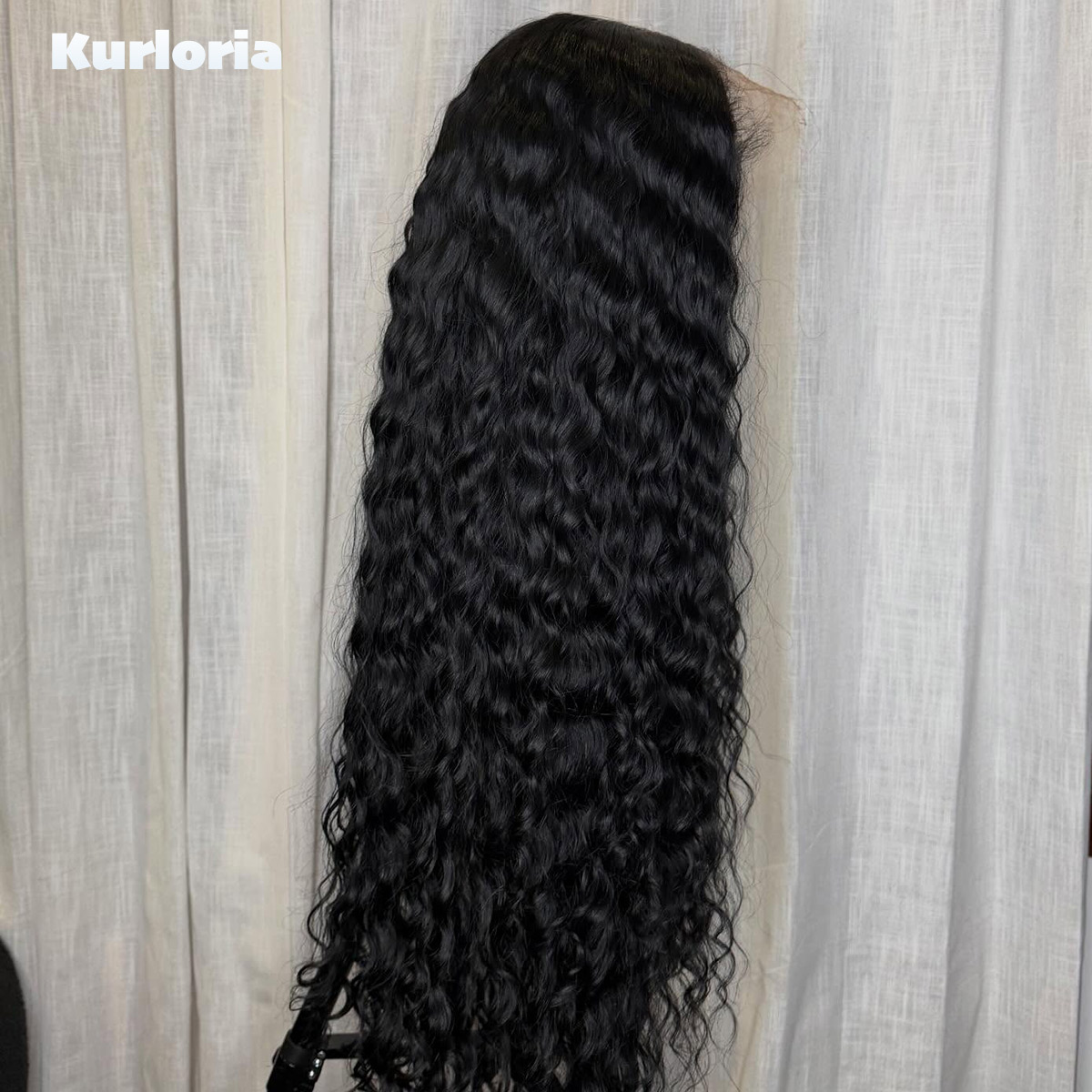 500 Density Deep Wave Natural  - Glueless Wear And Go Human Hair Wig ulasan dan harga