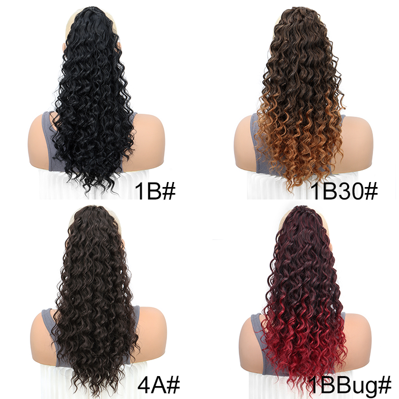WIGSIN 18Inch Synthetic Kinky  - Synthetic Braided Wigs For Black Women ulasan dan harga
