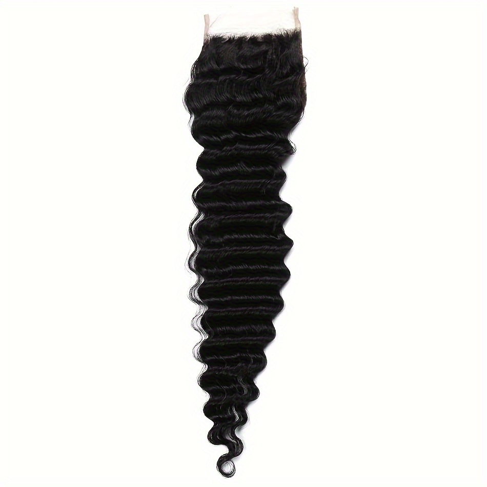Brazilian Deep Wave Hair With  - Deep Wave 3 Bundles With Closure ulasan dan harga