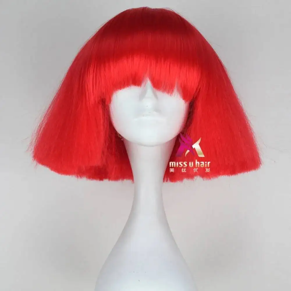 Black Lady Gaga Wig Blonde Whi - Synthetic Wigs ulasan dan harga