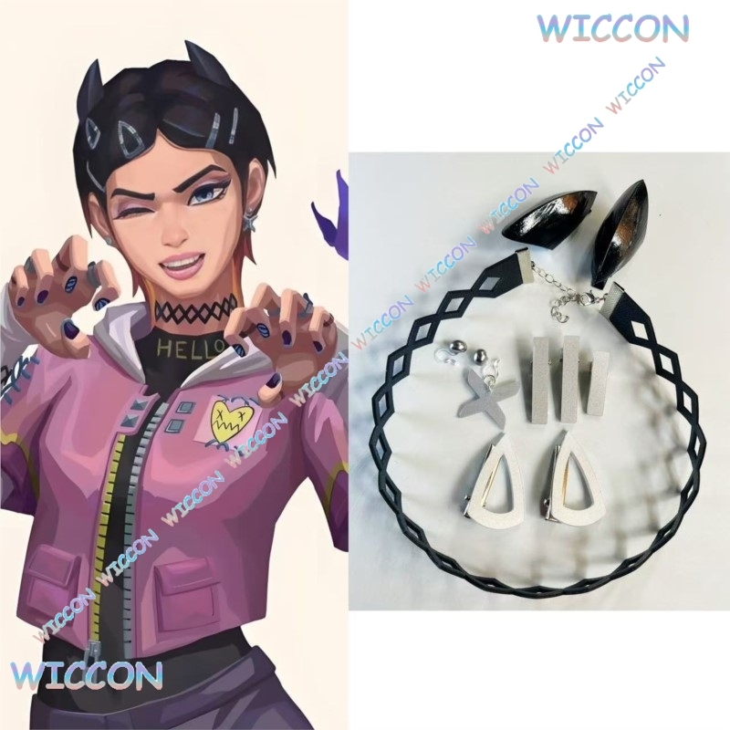 Valorant Clove  Clip Collar Bu - Hair Clips ulasan dan harga
