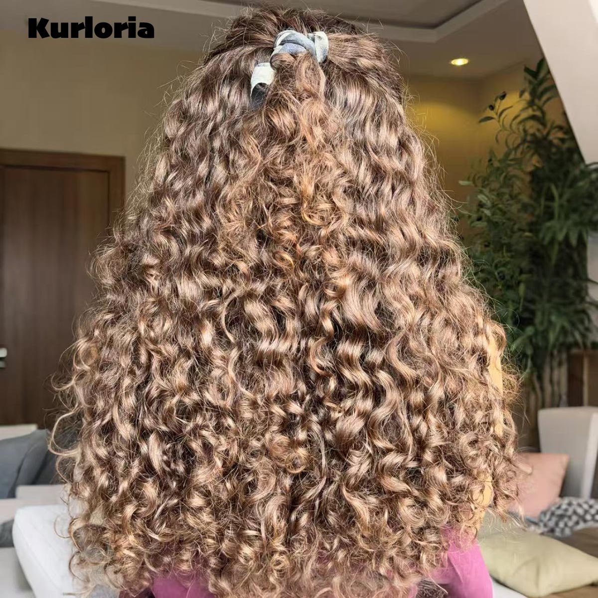 Brown 400 Density 4x4 5x5 Lace - Human Hair Wigs ulasan dan harga