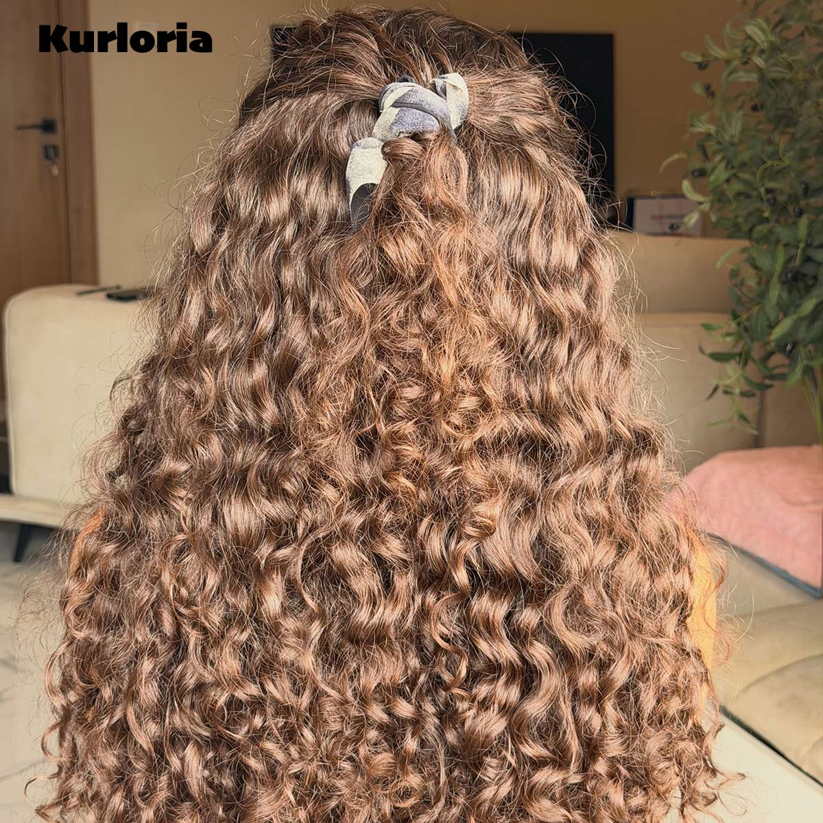 Brown 400 Density 4x4 5x5 Lace - Human Hair Wigs ulasan dan harga